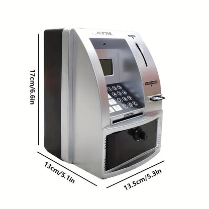 Kiddie Vault Smart Novelty ATM Piggy Bank – Teach Kids Money Management with this Mini ATM Marvel