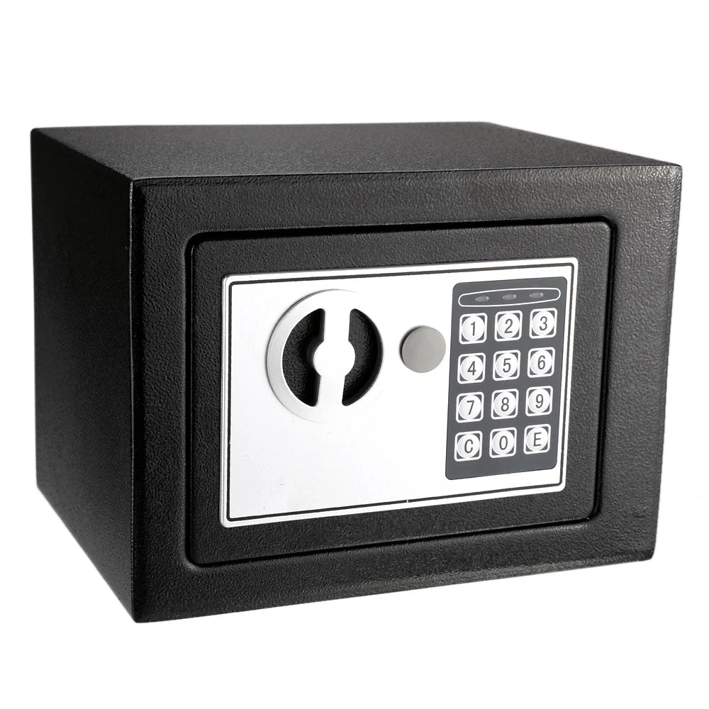 Electronic Digital Keypad Lock Safe – All Steel Security Box for Home & Office