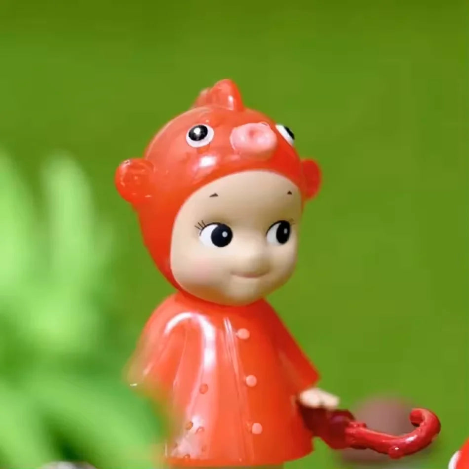 I Love Rainy Day Blind Box Doll – Trendy Handmade Desktop Ornament & Creative Gift
