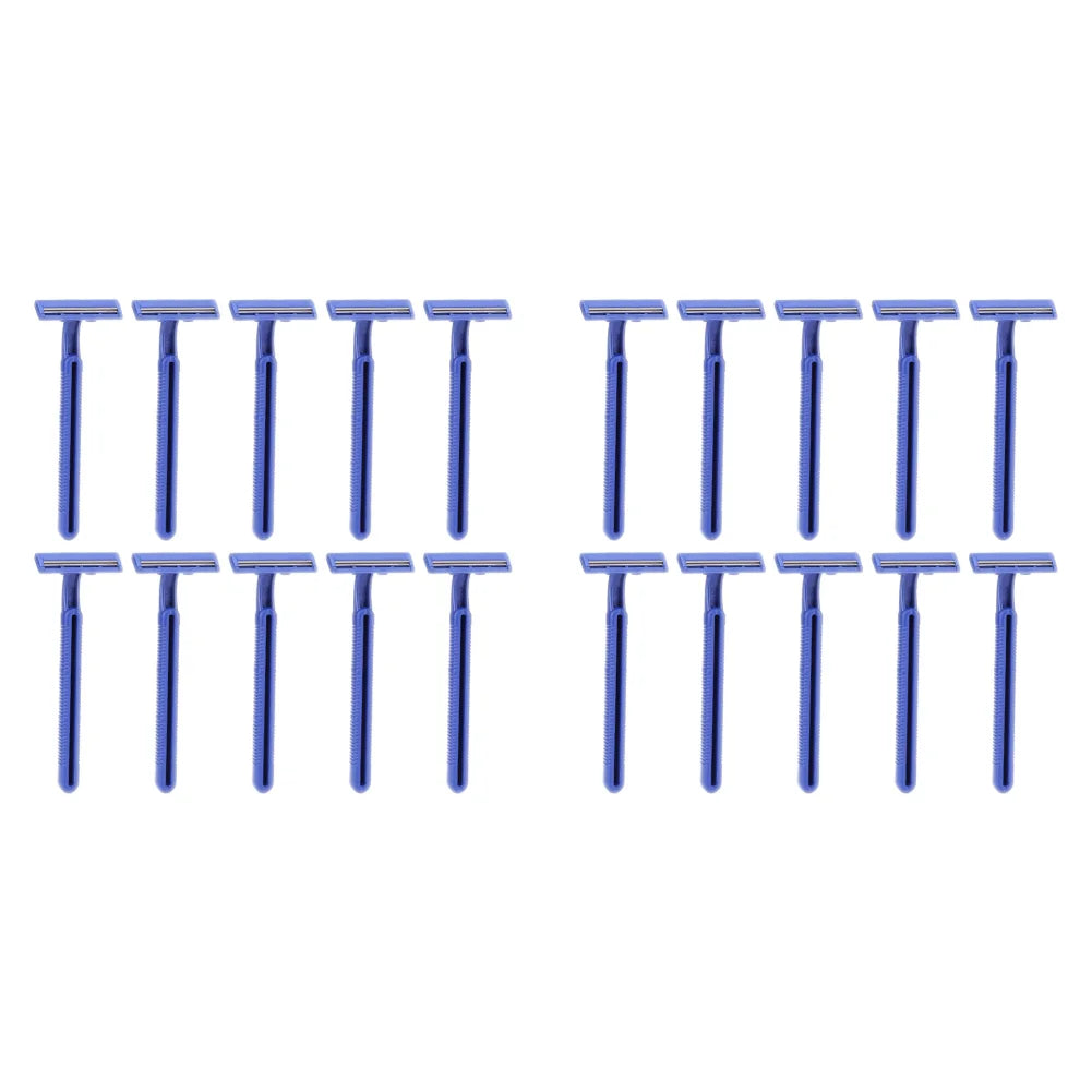 Disposable Whisker Shaver Set – 300+10PCS Stainless Steel 2-Layer Blade Razors for Men & Women