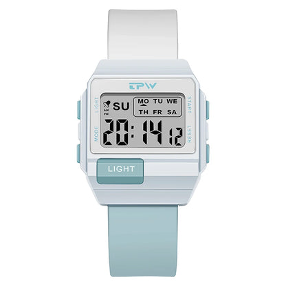 TPW 36mm Digital Watch for Women & Teens - Water-Resistant Midsize Wristwatch