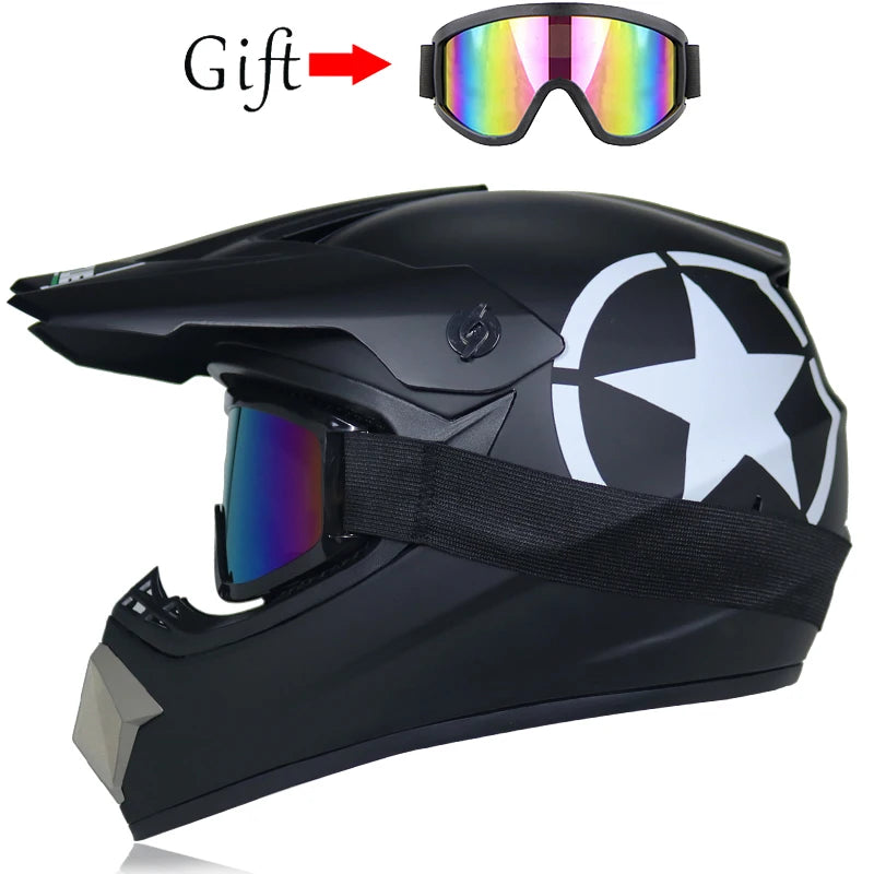 Children's Off-Road Motorcycle Helmet - Bike Downhill AM DH Cross & Motocross Capacete Casco for Kids