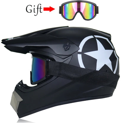 Children's Off-Road Motorcycle Helmet - Bike Downhill AM DH Cross & Motocross Capacete Casco for Kids