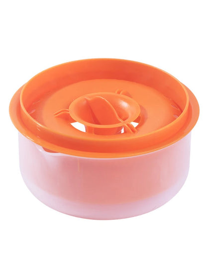 Egg Yolk Separator with Large Capacity - Clear Kitchen Gadget and Baking Tool - Essential Kitchen Accessory