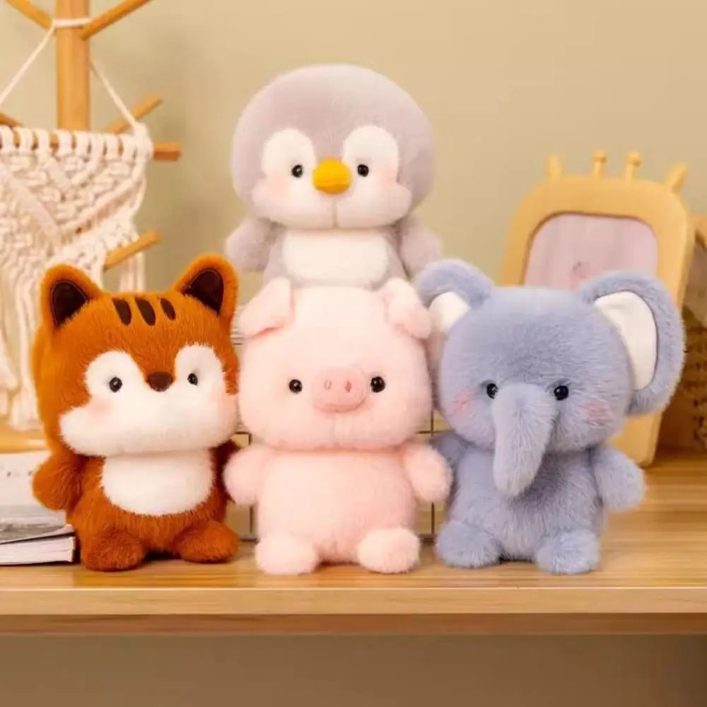 16cm Cute Plush Companion Doll — Capybara & Elephant Stuffed Animal Pillow, Soft Plush Bear Toy for Sleeping Gift