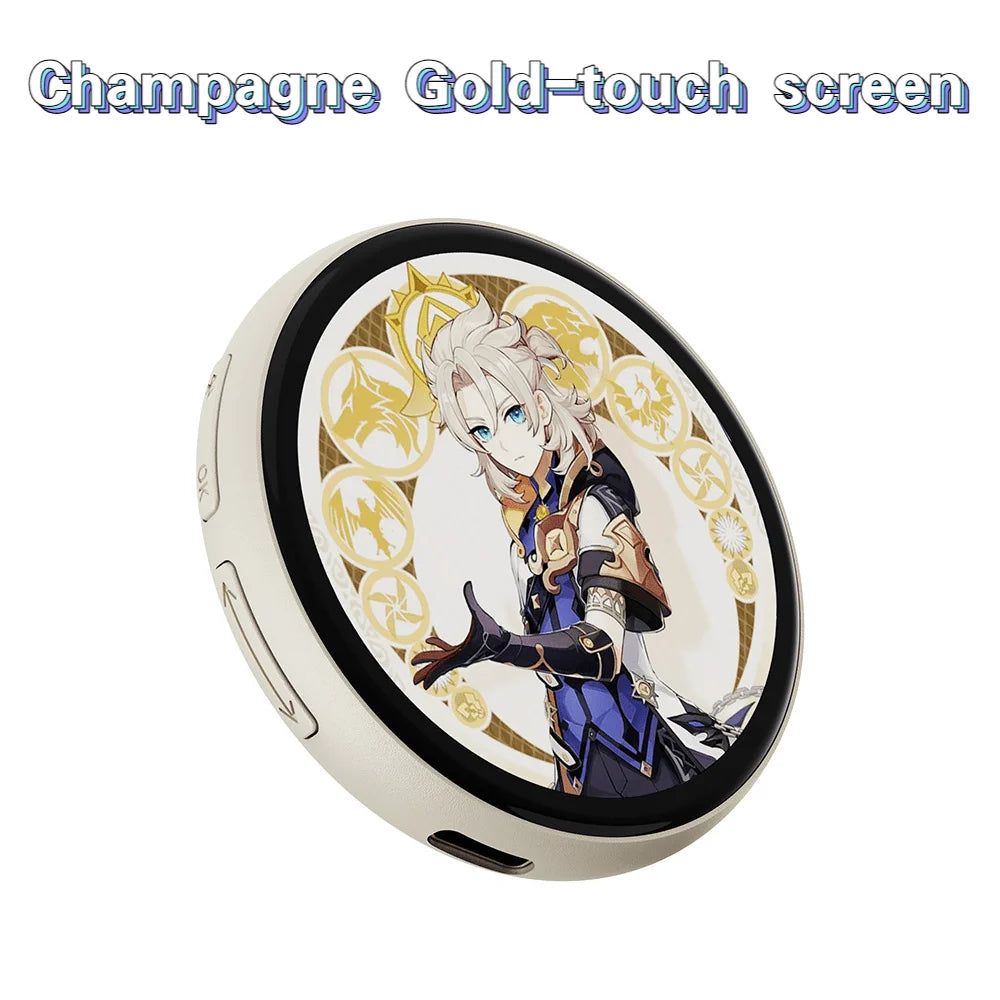 Dynamic Electronic Display Badge - Small Outdoor Digital Pendant for Fashion, 2D Display & Home Decor