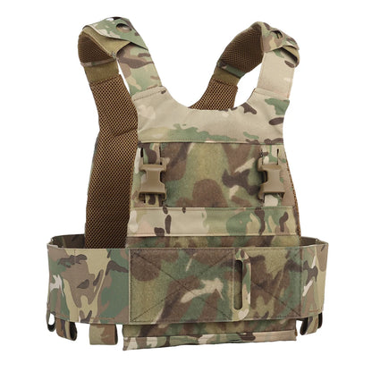 FCPC Tactical Vest Ferro – Lightweight Folding Airsoft Plate Carrier with Breathable Design, Portable Hunting Mag Pouch & Army Equipment