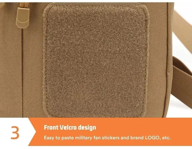 Outdoor Hunting Tactical Shoulder Bag - Concealed Carry Pistol Holster, Waterproof Crossbody Gun Sling Chest Pack