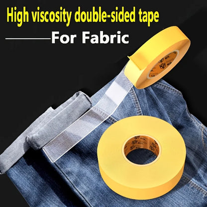 Strong Adhesive Fabric Tape - No-Cut Clothing & Pants Seam Adjustment Sticker