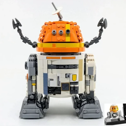 2025 New Handcrafted DIY 75416 C1-10P Robot Building Blocks Set – Collectible Toy Gift