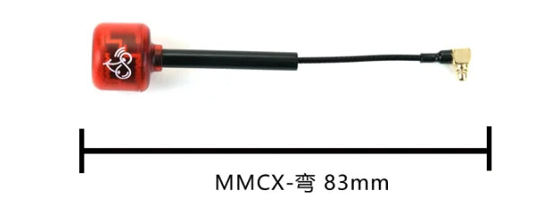 RUSHFPV Cherry 2 II 5.8G FPV Antenna – LHCP/RHCP SMA UFL IPEX MMCX for Freestyle Analog & Digital Drone DIY Parts
