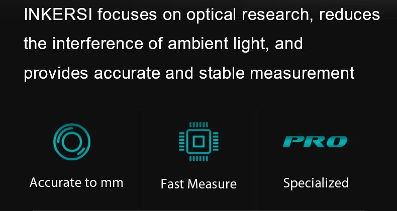 INKERSI Laser Rangefinder Digital Tape Measure 40M/70M/120M High Precision Distance Meter