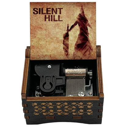 Silent Hill 2 Promise Music Box - 18-Tone Classic Game Soundtrack Wooden Decor and Holiday Gift