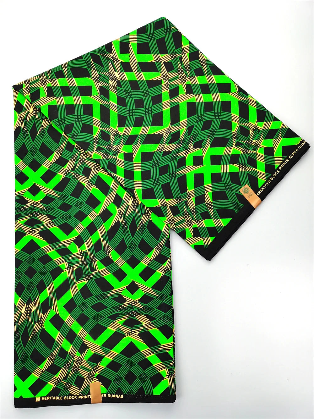 African Ankara Wax Print Fabric - 100% Cotton Nigerian Designer Pagne for Sewing & DIY Party Dresses