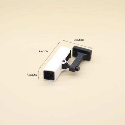 1/12 Scale Miniature Surveillance Camera - Dollhouse Decor & Micro Scene Accessory