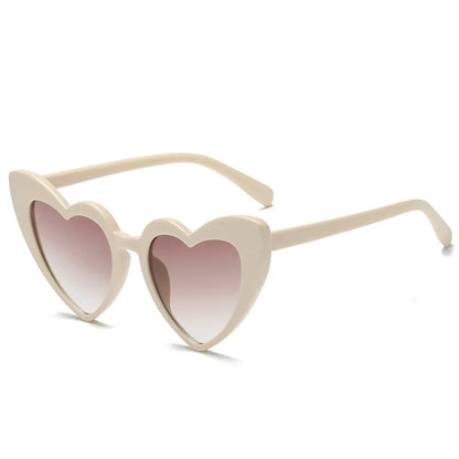 Women’s Fashion Heart-Shaped Glasses Watch - Nighttime Light Diffraction to Heart Shape, Stylish Female Sunglasses