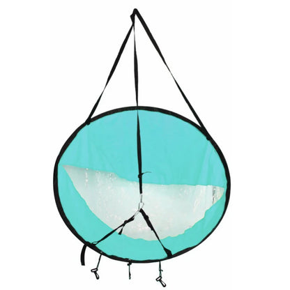 Foldable Surfling Kayak Wind Sail – SUP Paddle Board Sailing Canoe with Clear Window for Rowing Boat