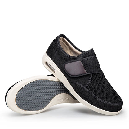 Men’s Adjustable Orthopedic Diabetic Shoes for Swollen Feet, Bunion & Hallux Valgus Pain Relief Comfort Walking Support Shoes