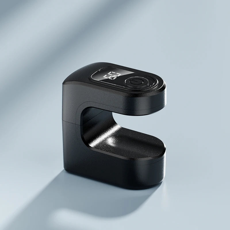 Mini UV LED Nail Dryer Lamp - Quick Gel Polish Curing with LCD Display, 30/60S Timer & USB Power
