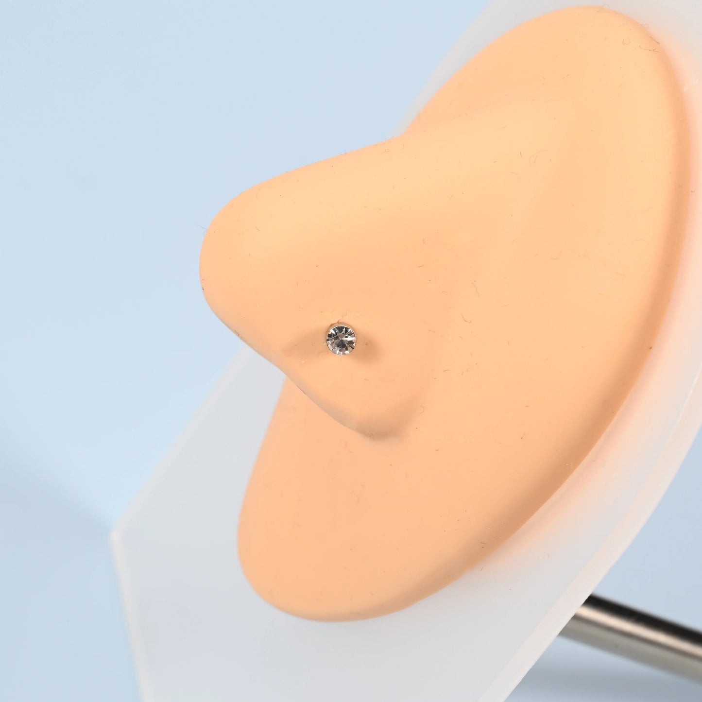 Magnetic Faux Nose Stud Set - 2 Piece No Piercing Punk Style Women’s Vintage Nose Jewelry