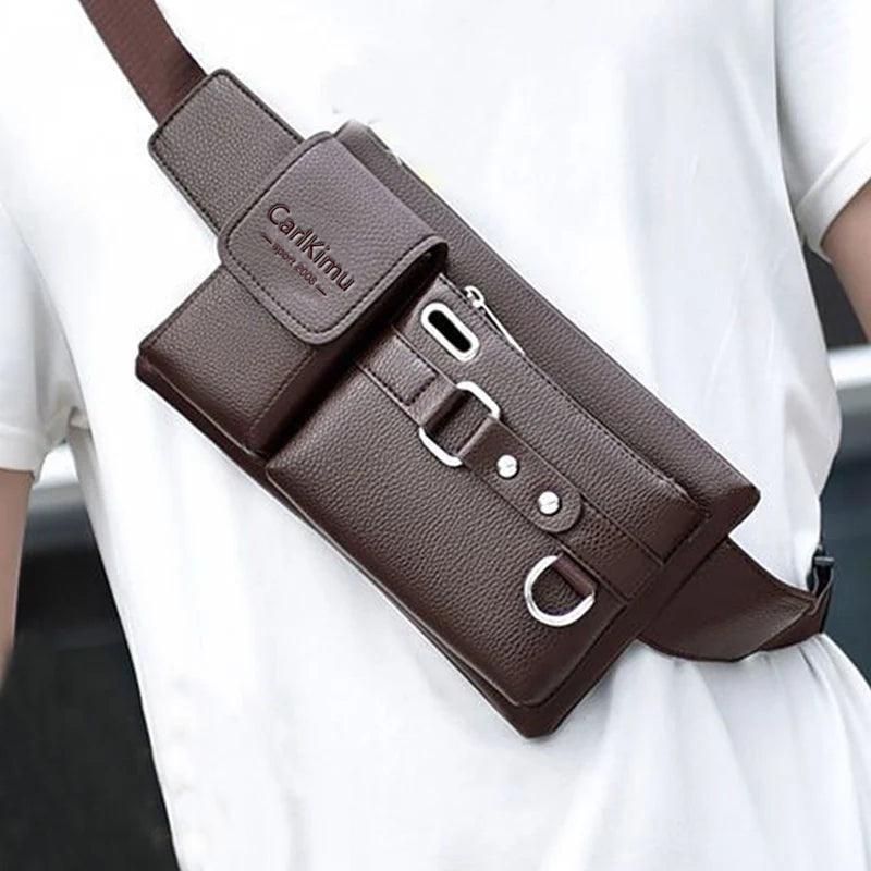 Unisex Stylish Crossbody Shoulder Bag – Trendy Neutral Commuter & Gym Fitness Bag for Everyday Use
