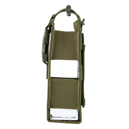 MOLLE Water Bottle Holster Pouch - Outdoor Sports, Hiking, Camping & Travel Canteen Holder EDC Tool Waist Bag