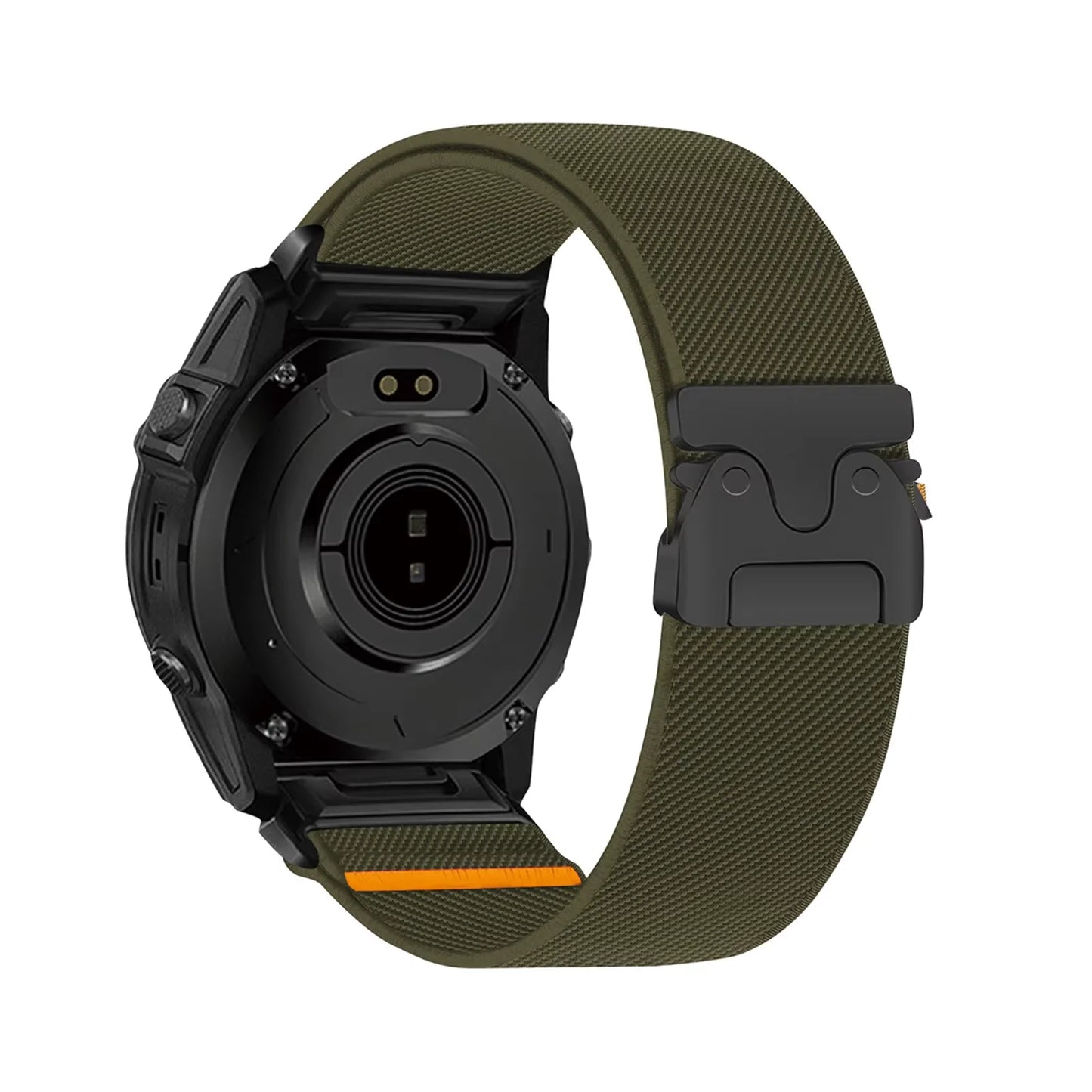 Nylon Quick Fit Watch Strap - 20mm 22mm 26mm Replacement Band for Garmin Fenix, Tactix & Instinct Series