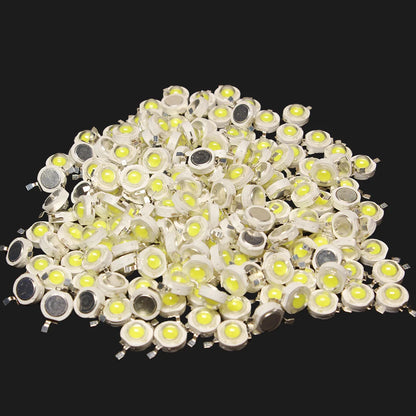 High-Power LED Chip Beads - 1W/3W 30/45mil SMD LEDs in White, Red, Blue, Green & Yellow for Grow Lights