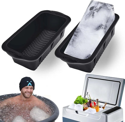 1/3/5PCS Oversized Silicone Ice Cube Mold – Efficient Large Ice Crate for Ice Bath, Ice Bucket & Ice Blocks