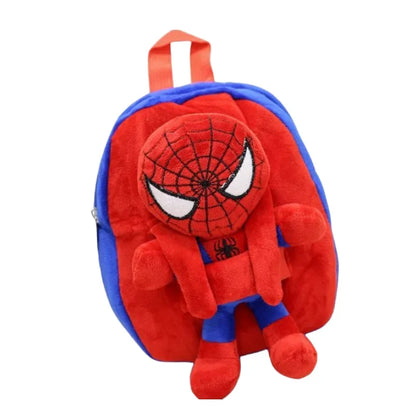 Marvel Series Cartoon Plush Toy Backpack – Cute & Fashionable Kindergarten Leisure Bag for Kids, Holiday Gift