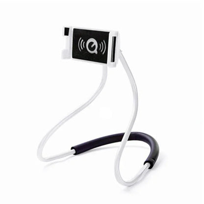 360° Flexible Neck Phone Holder - Hands-Free Hanging Stand for iPhone, Samsung & Xiaomi