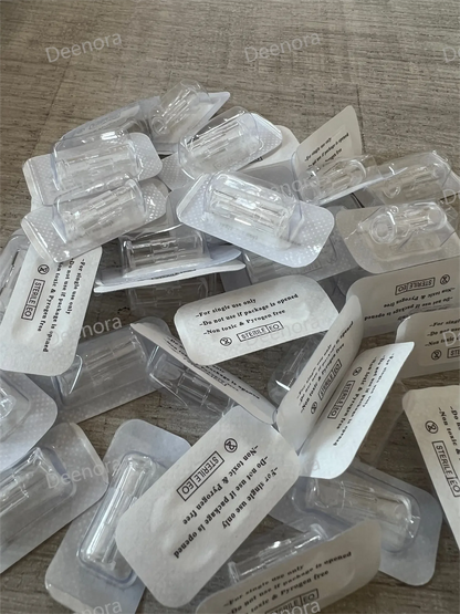 Luer Thread Connector - Transparent PP Syringe Double-Way Connector for Easy, Durable Use in Sterile Environments