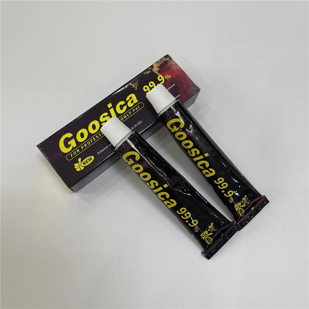 Genuine 99.9% Goosica Pink Tattoo Removal Cream – 10g for Permanent Makeup, Microblading, Eyebrow & Lip Skin Care