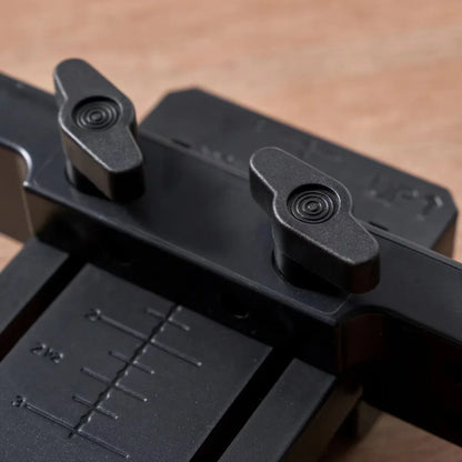 Easy Install Cabinet Door Mounting Jig – ABS Plastic Frame Clamp for Hidden Doors, Woodworking Tools