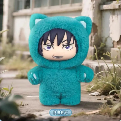 New Genuine Kawaii Jujutsu Kaisen 2 Cat Ear Plushie – Blind Box Anime Toy, Room Decoration & Collectible Festival Gift