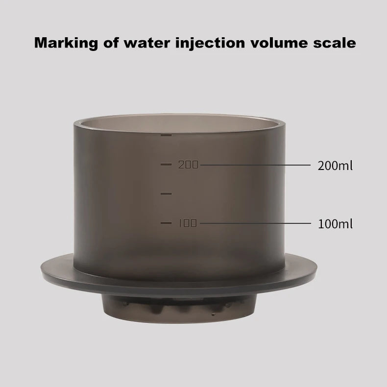 TIMEMORE SimpleDrip Water Dropper — 13-Hole Lid for Uniform, Stable Water Flow