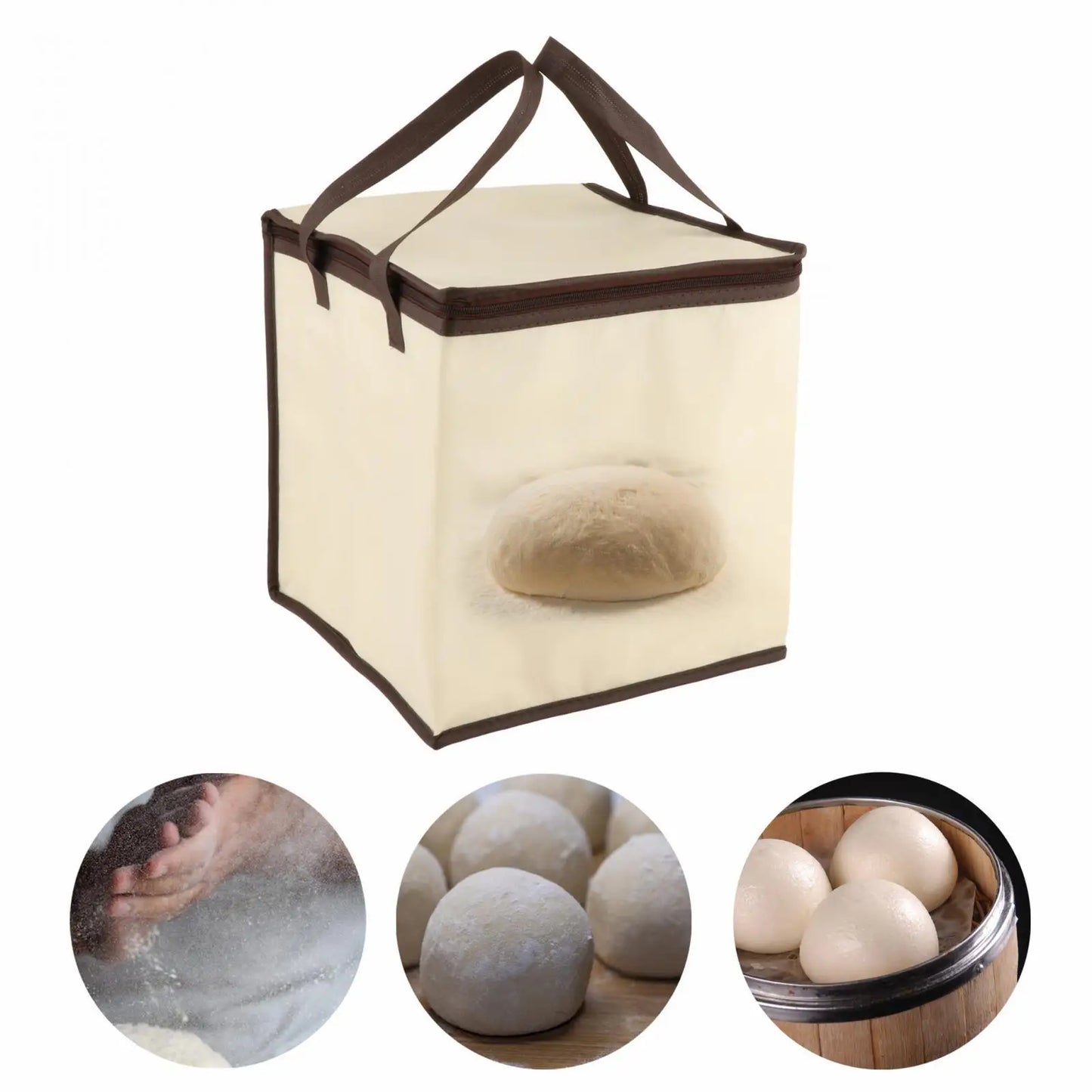 Bread Proofer Box with Warming Mat – 9-Level Adjustable Sourdough Starter Warmer for Baking, Yogurt & Cheese Fermentation