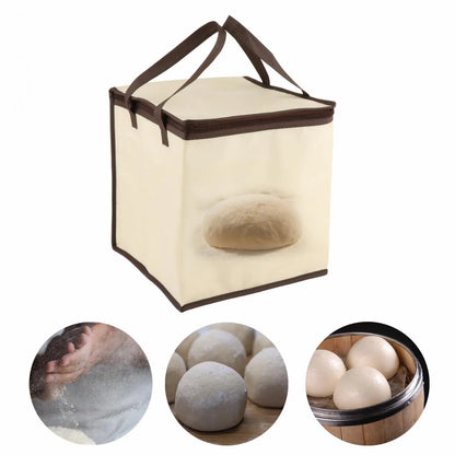Bread Proofer Box with Warming Mat – 9-Level Adjustable Sourdough Starter Warmer for Baking, Yogurt & Cheese Fermentation
