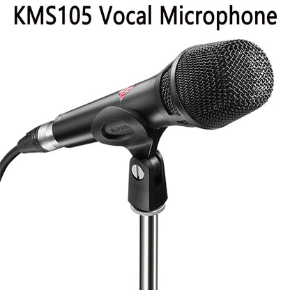 KMS105 Supercardioid Condenser Microphone - Vocal Mic for Recording, Studio & Audio Broadcast