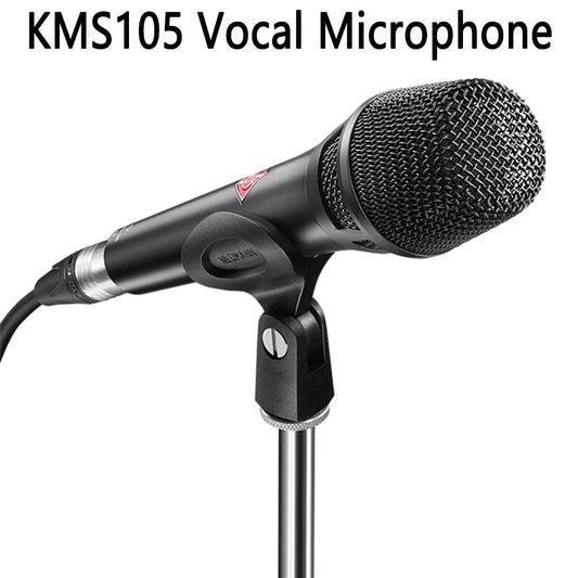 KMS105 Supercardioid Condenser Microphone - Vocal Mic for Recording, Studio & Audio Broadcast