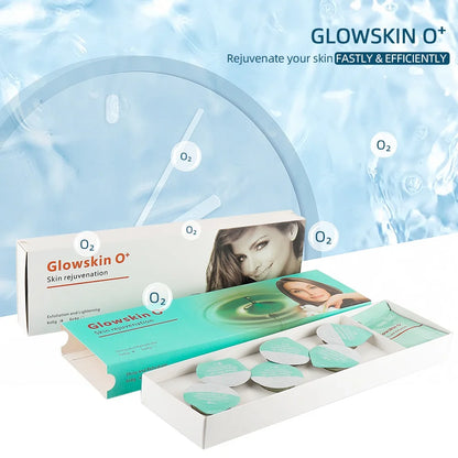 Facial CO2 Oxygen Bubble Gel - Special Exfoliating & Brightening Gel for CO2 Oxygen Facial Machines, Hydrating & Lifting Skincare Capsules