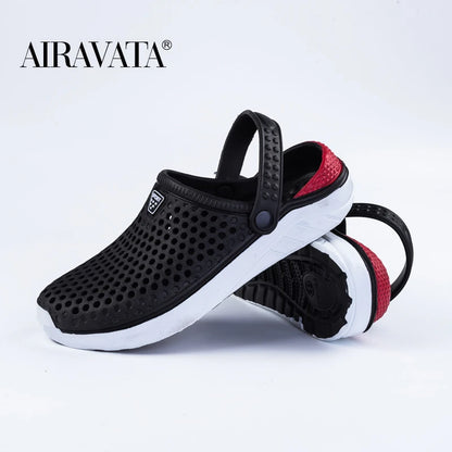 Unisex Fashion Beach Sandals – Waterproof Anti-Slip Flip Flops with Thick Sole for Men & Women