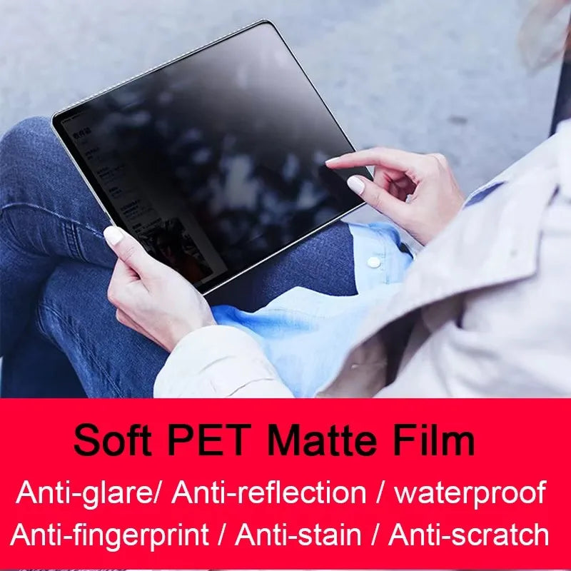 iPad & 2025 Tablet Anti-Peeping Screen Protector – 11" Air A16 M3 & 13" Full-Screen Privacy Film