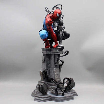 Spider-Man Venom Symbiote Figure — PVC Desktop Statue | Venom Figurine Model Toy Christmas Gift