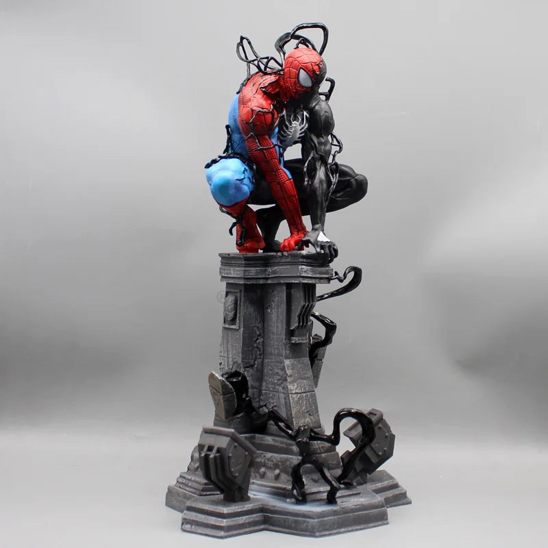 Spider-Man Venom Symbiote Figure – PVC Desktop Figurine Toy for Christmas Gifts & Collectors