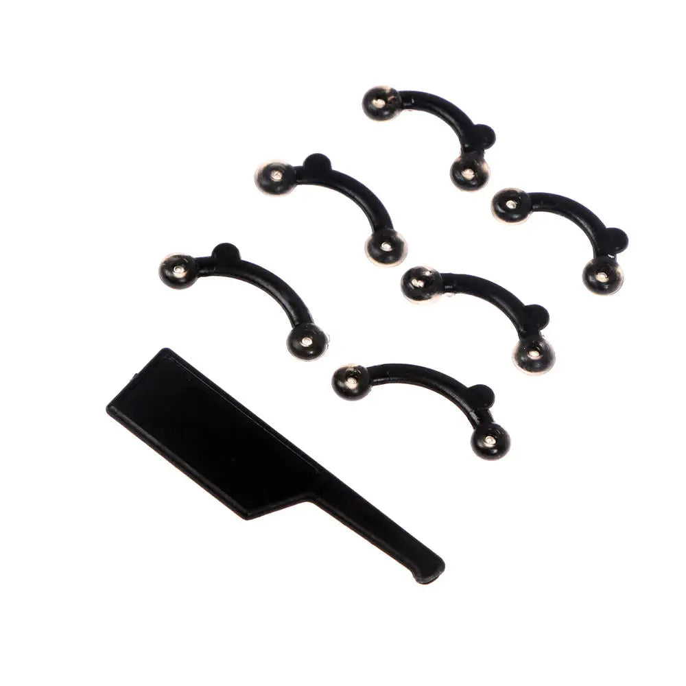 6Pcs Nose Shaping Clip Set - Adjustable Nose Lifting & Massage Corrector in 3 Sizes