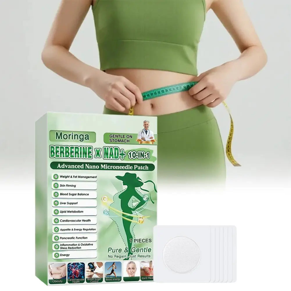 4-Piece Hydrocolloid Microneedle Patch Set – Natural Herbal Body & Leg Care Patches