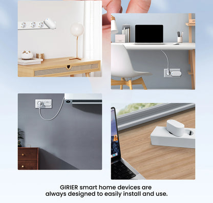GIRIER Tuya ZigBee Gateway Hub – Plug-in Multi-Mode Bridge, Bluetooth Mesh Hub for Smart Home Automation
