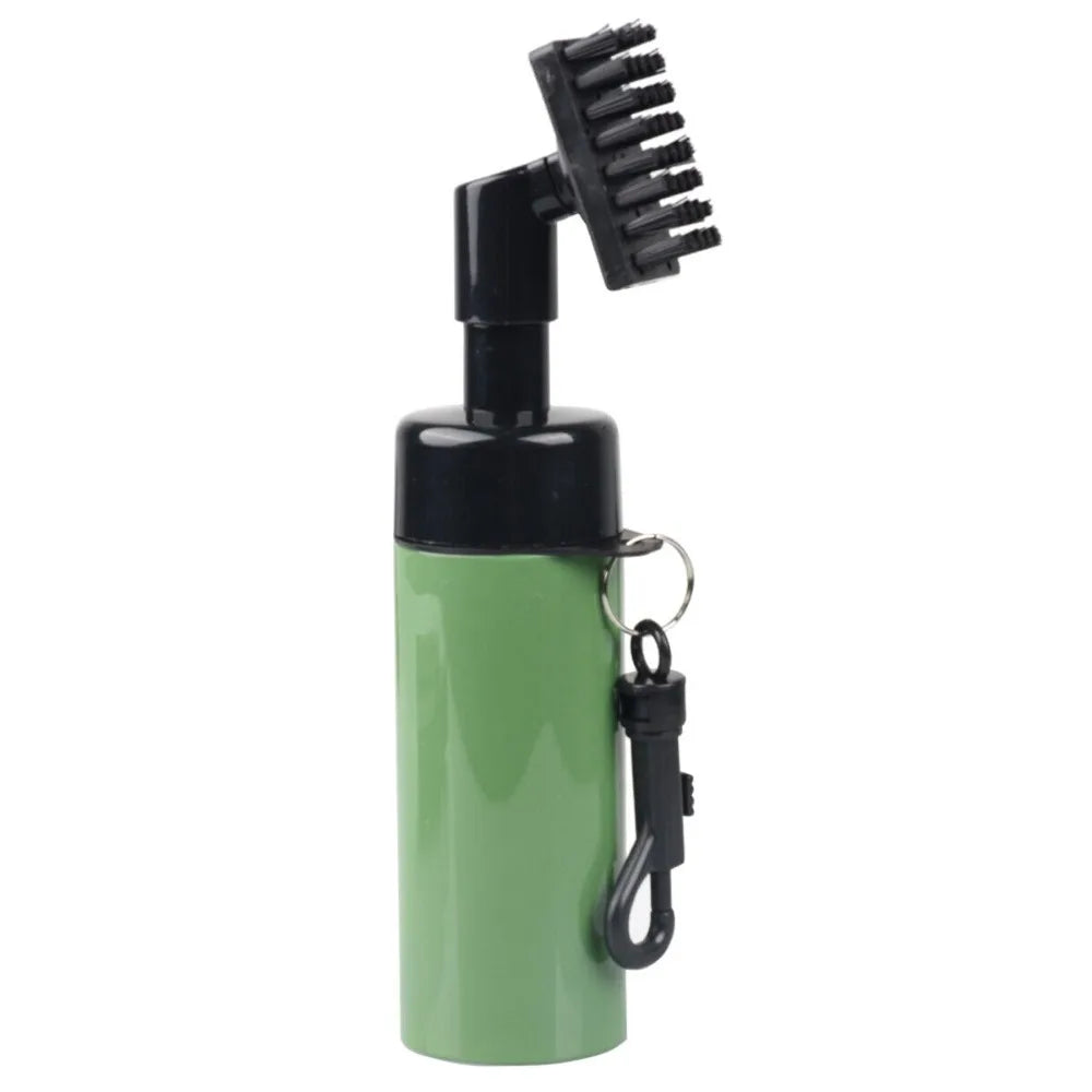 Golf Club Groove Cleaner Brush – Automatic Leakproof Spray Bottle with Professional Portable Cleaning Kit
