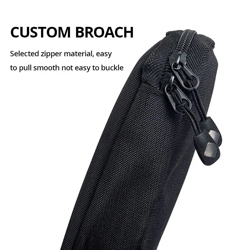 Black & Green Portable Storage Bag – Waterproof Electronic Accessory Organizer for USB Cables, Chargers & Travel